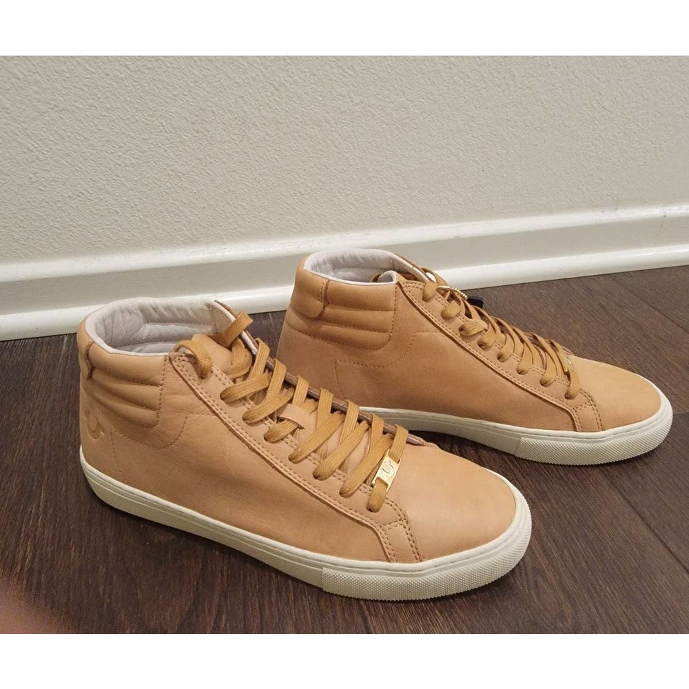 True Religion High top leather Sneakers size 7